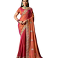 Rust / Orange - Fancy Party Saree with Blouse Piece - UK stock - 24hr Dispatch - LTF906 07VV26