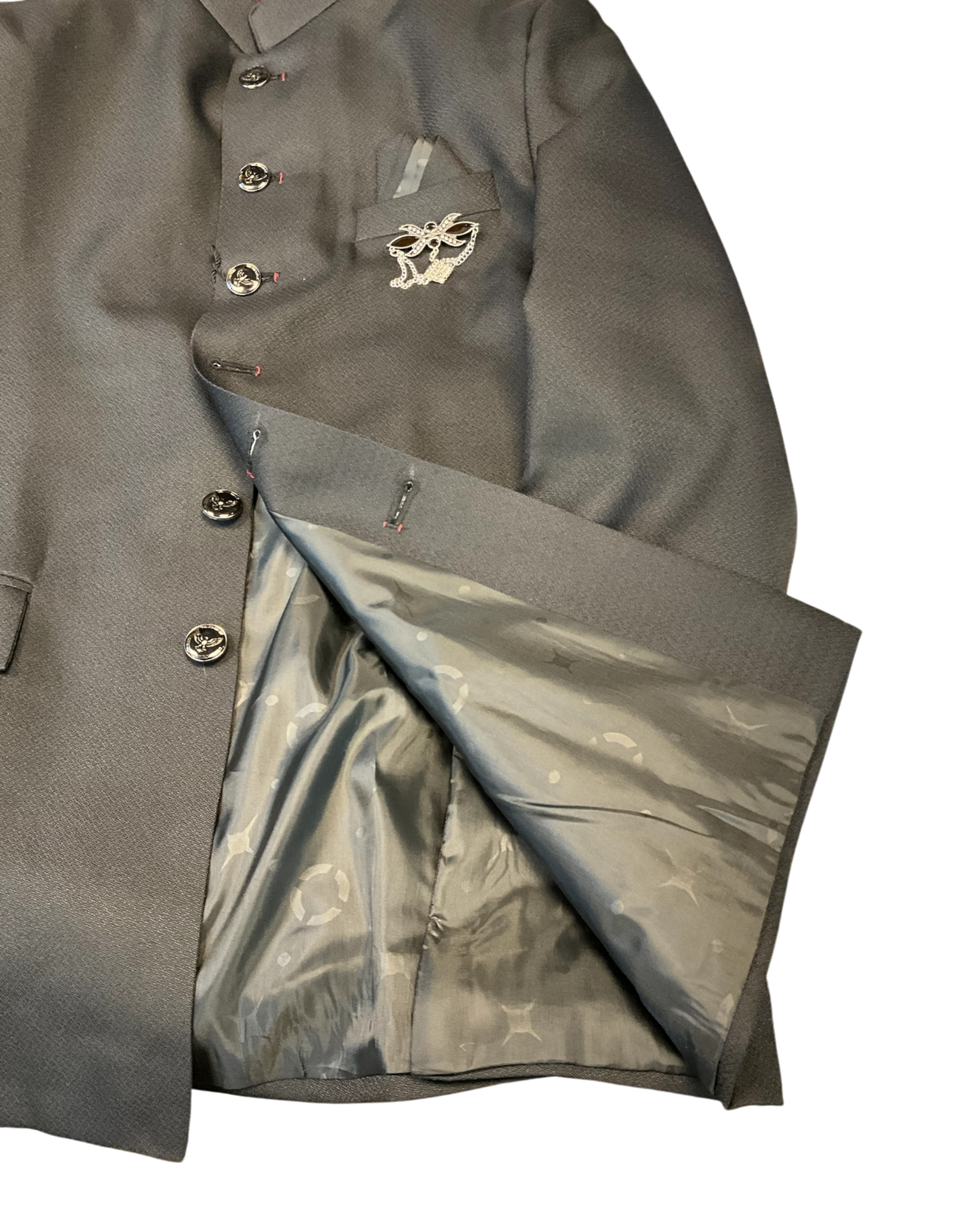 Black - PREMIUM Slim Fit Mens Nehru / BandhGala / Prince / Chinese Collar Jacket - Fantastic Fit - CS2701 VP