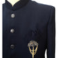 PREMIUM Slim Fit Mens Navy Blue BandhGala / Prince / Chinese Collar Jacket - Fantastic Fit - CS2406 TC 0524