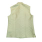 Pista Green - Handloom Brocade Indian Mens Waistcoat / Bandi - Bollywood - CS2405 KV 0524