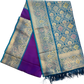Purple - Traditional Silky Handloom Banarasi Saree with Blouse Piece -  12KH25 RP390