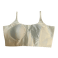 40" / UK 14 - Cream - Silky Designer Saree blouse with cups, Sleeveless - UK Stock - Quick Delivery - RNK - R651-H - Prachy Creations