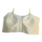40" / UK 14 - Cream - Silky Designer Saree blouse with cups, Sleeveless - UK Stock - Quick Delivery - RNK - R651-H - Prachy Creations