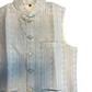 Silver / Pastel Grey - All Over Embroidered - Mens Indian Waistcoat - UK Stock - 24 hr Dispatch - KCS4089 06KC26