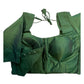 Bottle Green - HYBRID Silky Saree blouse - With Elastic on both side for Great fit - Size 36",38", 40" S M L  - VAM1216 Ap