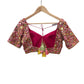 Fuchsia Pink - Mirror Work Chiffon Designer Lehenga Set - UK Stock - 24h Dispatch - JaiLaxmi KYY 0124