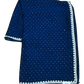 Navy Blue - Fancy Party Saree with Blouse Piece - UK stock - 24hr Dispatch - SP2625 VY