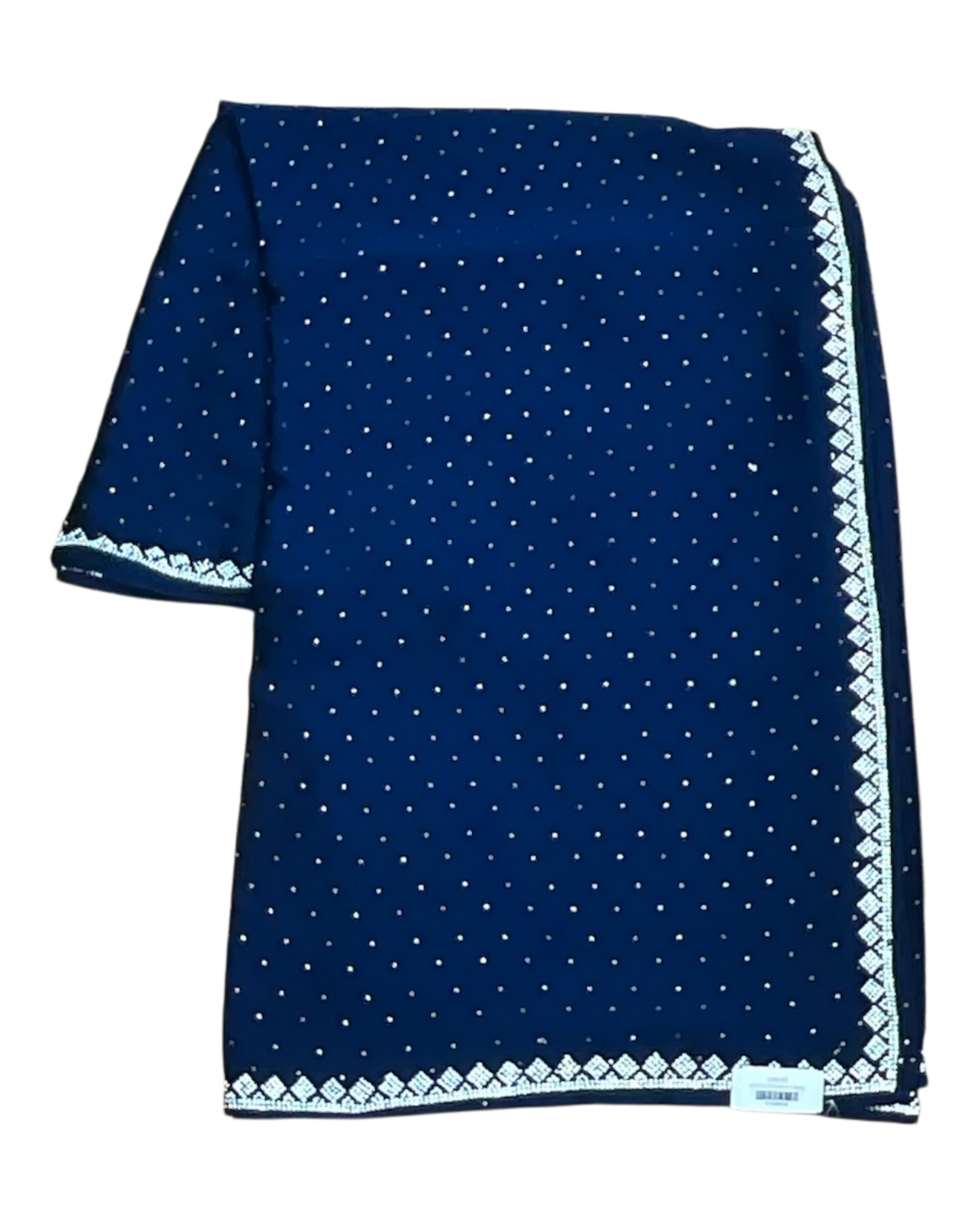 Navy Blue - Fancy Party Saree with Blouse Piece - UK stock - 24hr Dispatch - SP2625 VY