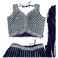 Purple - Ready Made Lehenga Set - Size 12 - 38"(Loosen up to 14) ) UK Stock - 24h Dispatch - KTC24504  TY 0524