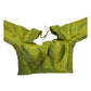 Mehndi / Henna Green - HYBRID Silky Saree blouse - With Elastic on both side for Great fit - Size 36",38", 40" S M L  - VAM1216 Ap