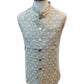 Beige Banarasi Brocade - Premium Mens Indian Waistcoat - UK Stock - 24 hr Dispatch - VNS-JKT23 10KT25)