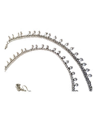 Silver Finish Saree Belt, Waist / Belly Chain - Fancy Dress , Bollywood - DAJ346 P 0923