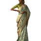 Sea Green - Chiffon Saree with Fancy Ready made Blouse - SA232 TC 0624