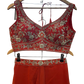 Size 12 (38") - Orange - Designer Ladies Short Top Saree Suit - VMK Bhumi PY