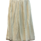 UK 18 / 44" - Cream / Light Gold - Crepe Ladies Sharara / Palazzo Trousers Suit - Sangeet / Henna / Temple - OC83009 JV