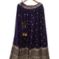Purple - Lehenga Set - Size 12(38") - UK Stock - 24h Dispatch - SWA2408 RY 0524