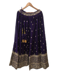 Purple - Lehenga Set - Size 12(38