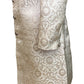 Antique Dark Gold - Classic Self Brocade Sherwani with Antique Buttons -  BS786 JP 0924