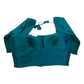 Rama Green / Jade - HYBRID Silky Saree blouse - With Elastic on both side for Great fit - Size 36",38", 40" S M L  - VAM1216 Ap