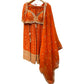 Gorgeous Burnt Orange Lehenga Set - Size 12(38") - UK Stock - 24h Dispatch - OC42133 AP