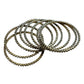 Gold Stone - Antique Gold Finish Bangles Set (Set of 8) - UK stock - SM, M, L, XL JAN3079 08Vp25