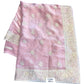 Baby Pink - Tissue Crepe - Party Wear Embroidered Saree with Blouse Piece - SP2504015 VR
