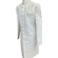 Size 40" - Cream - Rich Banarasi Stone Work Sherwani with Shoulder Emroidery - BS997 08KYY25