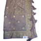 Purple - Tissue Chiffon - Party Wear Embroidered Saree with Blouse Piece - SP250421 TV