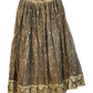 Size UK 12 (38" Bust) Adjustable to Size 14 - Antique Gold - Silky Lehenga Set - Mehndi / Sangeet / Bridesmaids / Weddings / Garba  - UK Stock - 24h Dispatch - JF10906 05PA26