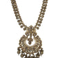 Antique Gold & Stones - Antique Gold Finish Long Necklace set - Bollywood - Weddings - AVON8016 11VT24