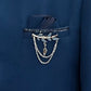 Petrol Blue - PREMIUM Slim Fit Mens BandhGala / Prince / Chinese Collar Jacket - Fantastic Fit - CS2512 09TY25