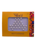Pack of 27 Round White / Pearl Bindis in Small Size- 24 hrs dispatch from UK ST2403 24py04