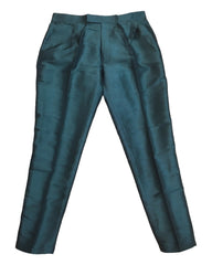Bottle Green - Mens Plain Silky Kurta Set with matching smart trousers - Great with Waistcoats YD2320 KJ 0623