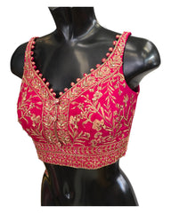 Fuchsia - Designer Ready Made Lehenga Set - Size 10 (12) UK Stock - 24h Dispatch - HINA  KVP 0425