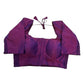 Wine - HYBRID Silky Saree blouse - With Elastic on both side for Great fit - Size 36",38", 40" S M L  - VAM1216 Ap