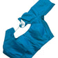 Turquoise Blue - HYBRID Silky Saree blouse - With Elastic on both side for Great fit - Size 36",38", 40" S M L  - VAM1216 Ap