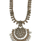 Antique Gold & Pearls - Antique Gold Finish Long Necklace set - Bollywood - Weddings - KAJ1046 11KA24