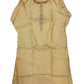 Gold - Banarasi Brocade Mens Indian Kurta Set - Weddings / Walimas , Sangeet, Eid, Mehndi / Henna - KCS2502 KA 0225