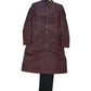 Dark Maroon / Wine - Classic Banarasi Handloom Brocade Sherwani with Gold Buttons -  BS788 08JC25