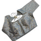 34", 38" & 42" - Silver Grey - Banarasi Brocade Saree / Lehenga Blouse -UK Stock - Quick Dispatch - X767 08Ap25