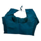 Dark Rama Green / Teal - HYBRID Silky Saree blouse - With Elastic on both side for Great fit - Size 36",38", 40" S M L  - VAM1216 Ap