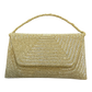 Light Gold - Rich Hand Embroidered Clutch Bag / Handbag -Bollywood / Weddings - JF27 11KJ25