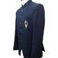PREMIUM Slim Fit Mens Navy Blue BandhGala / Prince / Chinese Collar Jacket - Fantastic Fit - CS2406 TC 0524