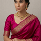 Red / Green - Medium Size Necklace Set with Earrings - SLV11KV 0822