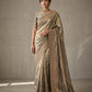 Antique Gold - Fancy Party Saree with Blouse Piece - UK stock - 24hr Dispatch - SP2608 VP