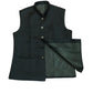Racing / Bottle Green - Self Brocade Indian Mens Waistcoat / Bandi - Bollywood - CS2403 KT 0524