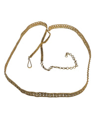 Antique Gold Finish Saree Belt, Waist / Belly Chain - Fancy Dress , Bollywood - SB2380 11R24