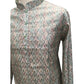 Green - Handloom Banarasi Mens Indian Kurta set - Weddings / Walimas , Sangeet, Eid, Mehndi / Henna - KCS1250 08VC24