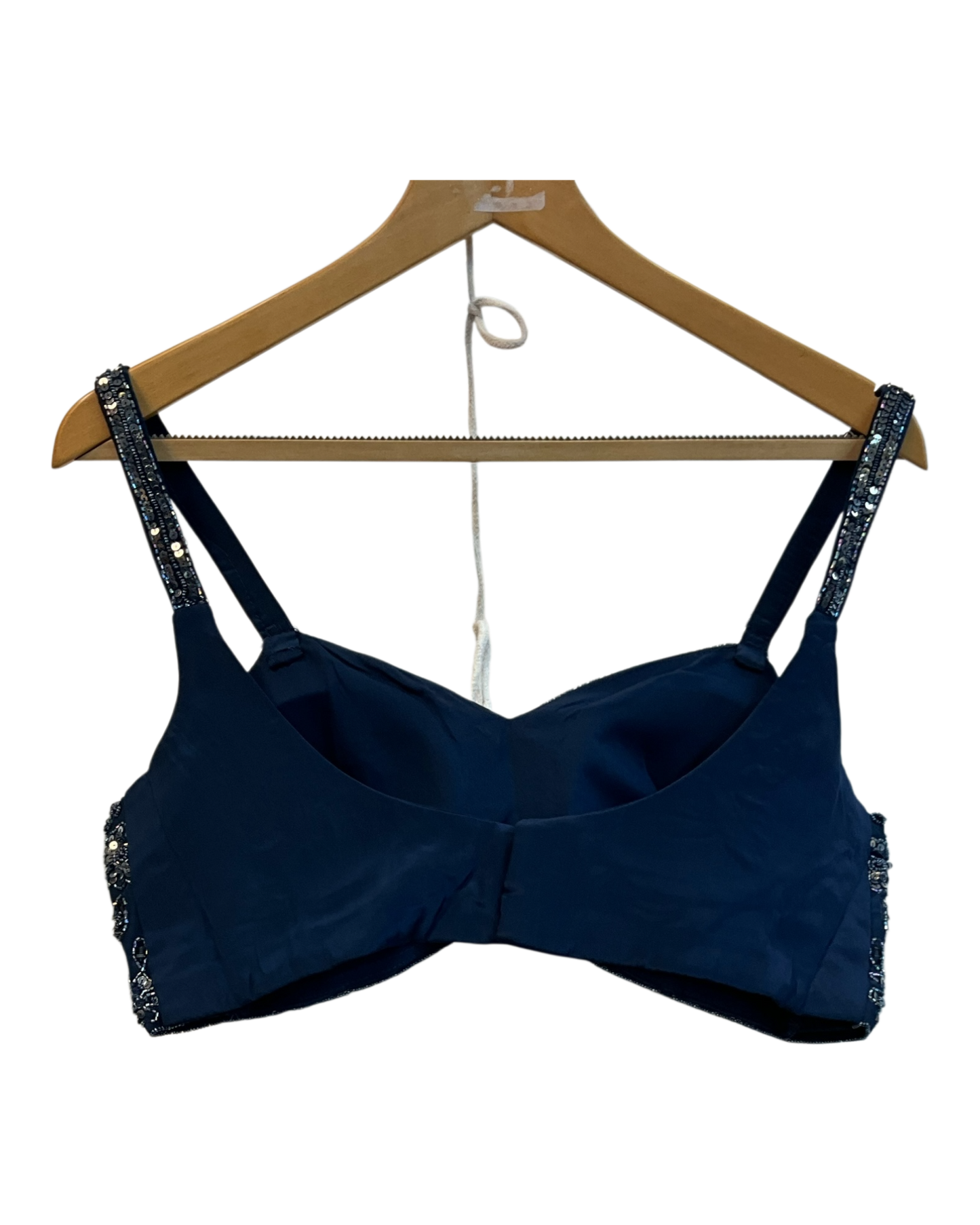 UK 12 / 38" - Navy Blue - Designer Ladies Indian Short Top Palazzo Trousers Suit - UK Stock - 2/3 days delivery - VMK SNEHA PP