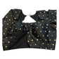 34", 38" & 42" - Black - Banarasi Brocade Saree / Lehenga Blouse -UK Stock - Quick Dispatch - X767 08Ap25